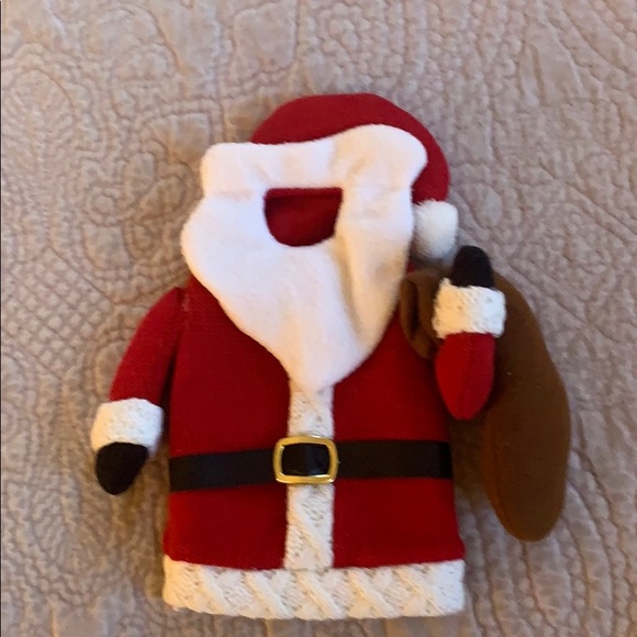 EUC Santa Clause Wine Bottle gift cover - Picture 1 of 2